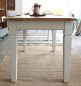 Preview: Küchentisch  Björn – Weiss – Shabby – 140 cm