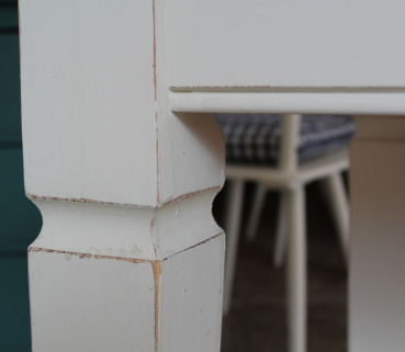 Küchentisch  Björn – Weiss – Shabby – 140 cm
