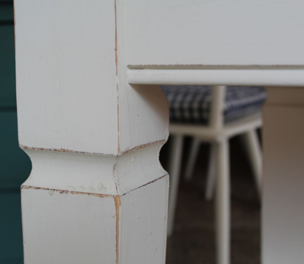 Küchentisch  Björn – Weiss – Shabby – 140 cm